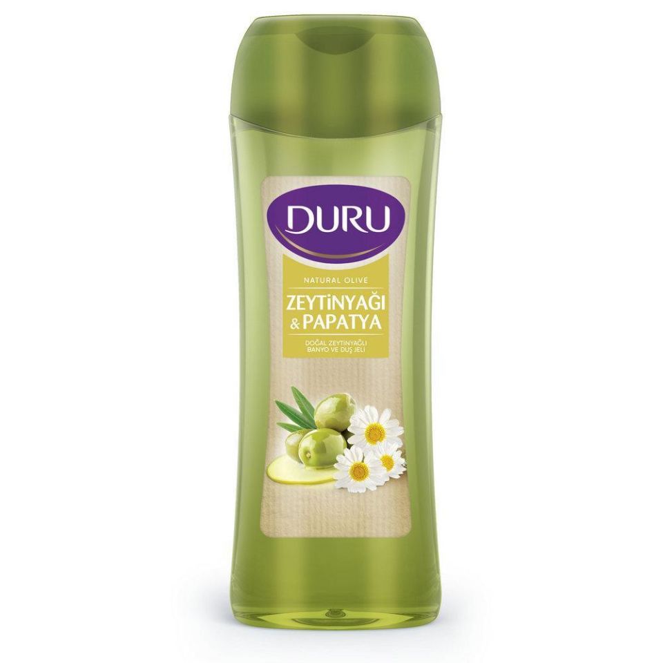 Duru Duş Jeli Natural Olive Papatya - Zeytinyağlı 500 Ml