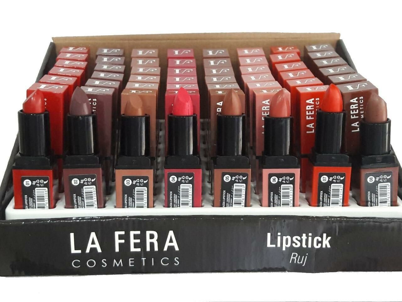 La Fera Piazza Mat Ruj Lipstick 02 Bordo