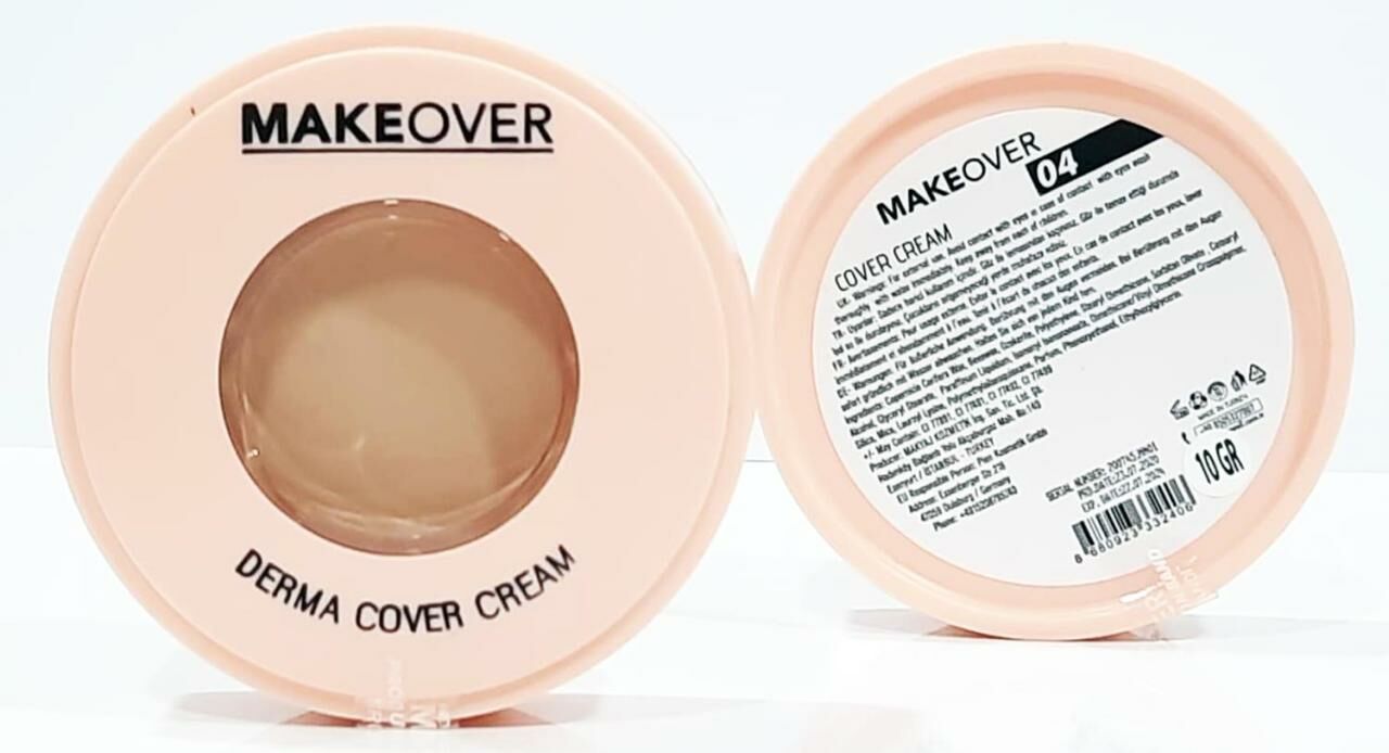 Makeover Derma Cover Cream 04  - Pata Krem Fondöten