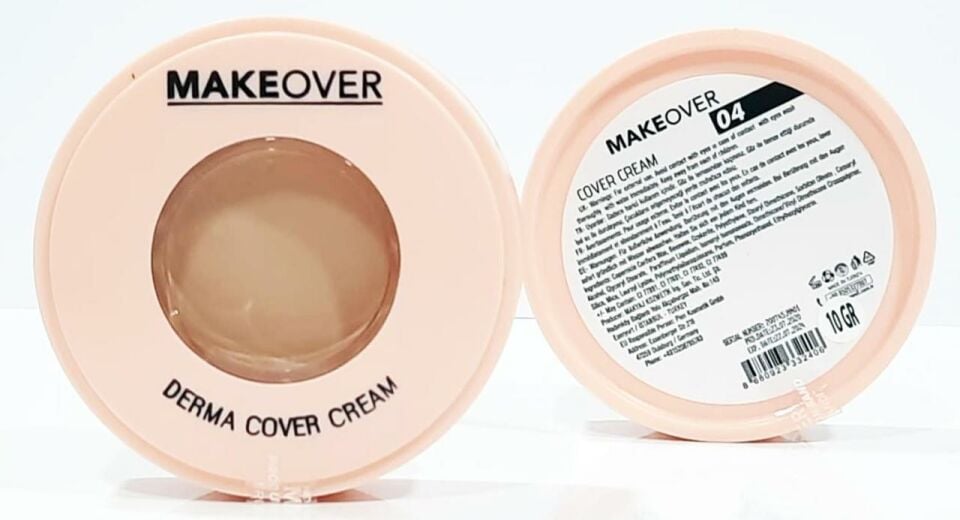Makeover Derma Cover Cream 04  - Pata Krem Fondöten