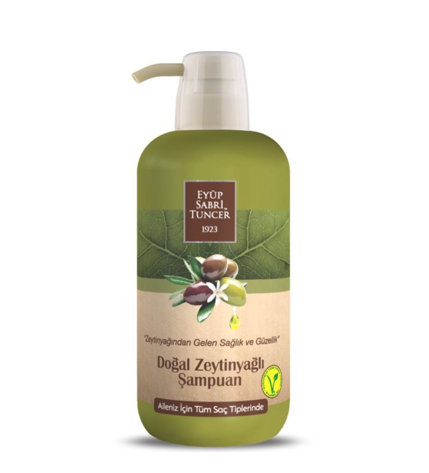 Eyüp Sabri Tuncer Doğal Zeytin Yağlı Şampuan 600 Ml