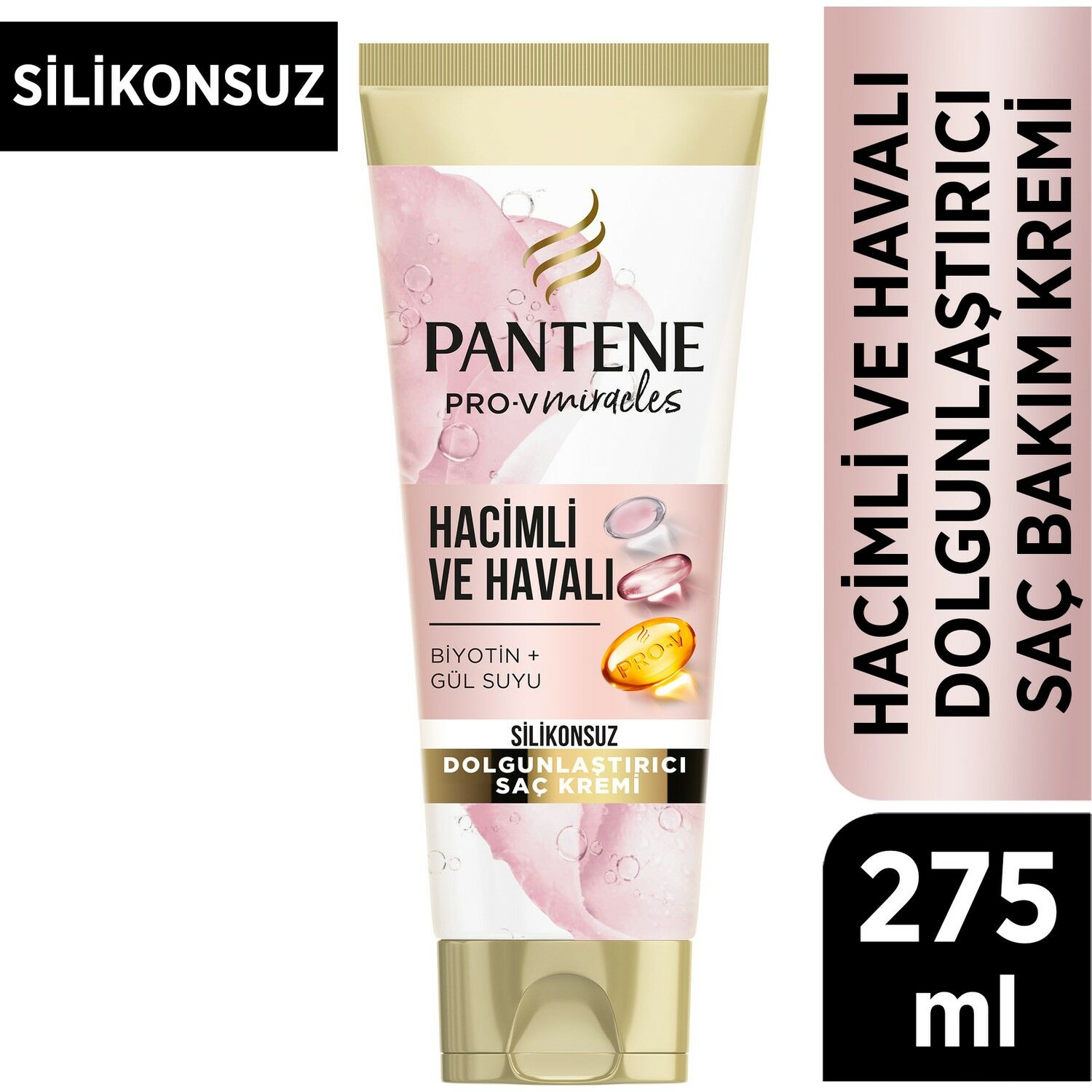 Pantene Hacimli ve Havalı Dolgunlaştırıcı Saç Kremi 275ml - Silikonsuz