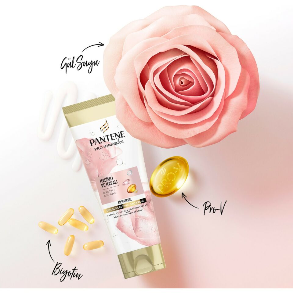 Pantene Hacimli ve Havalı Dolgunlaştırıcı Saç Kremi 275ml - Silikonsuz