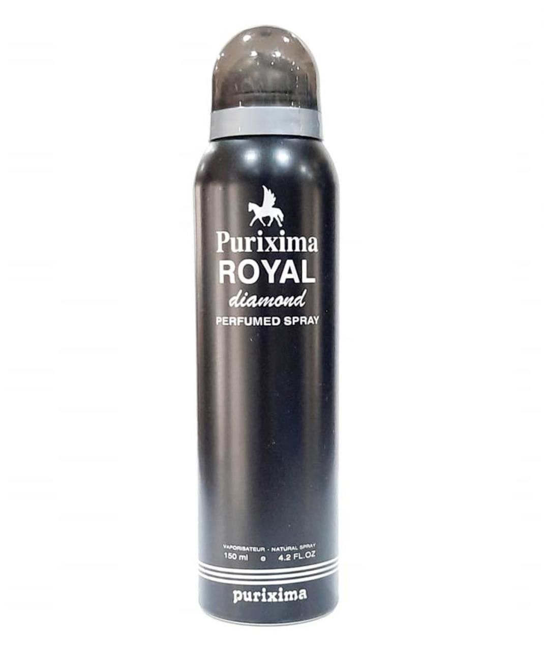 Plus Purixima Deodorant 150 ml Royal Black code armani