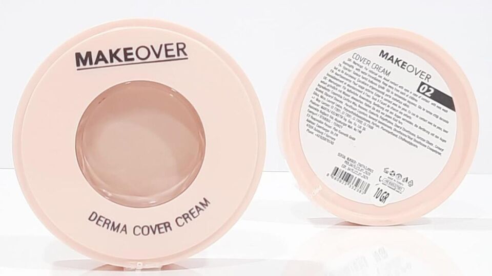 Makeover Derma Cover Cream 02  - Pata Krem Fondöten