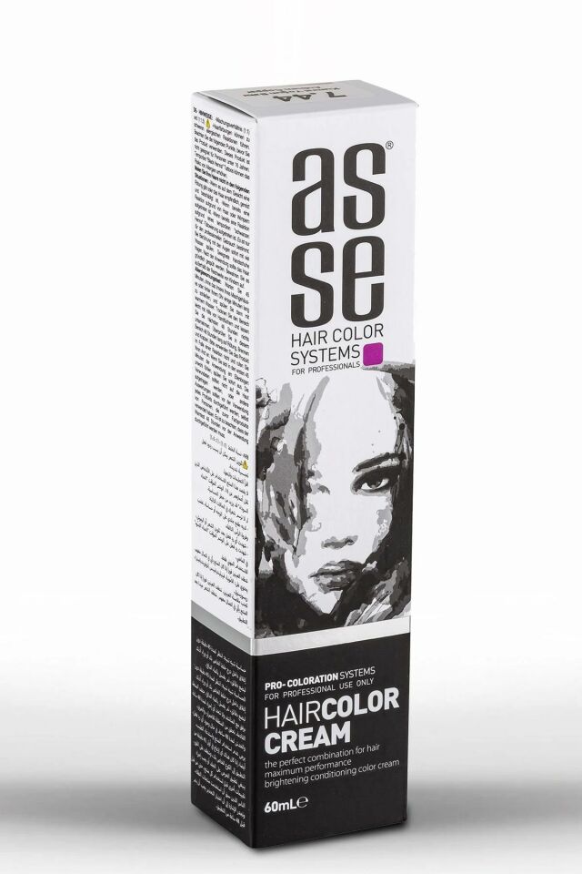 Asse 60 Ml Tüp Saç Boyası 1 Siyah + 50 Ml Oksidan Sıvısı