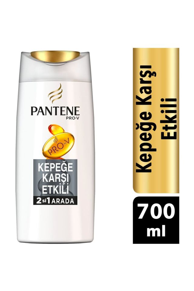 Pantene 2 si1 Arada Kepeğe Karşı Şampuan 700 ml