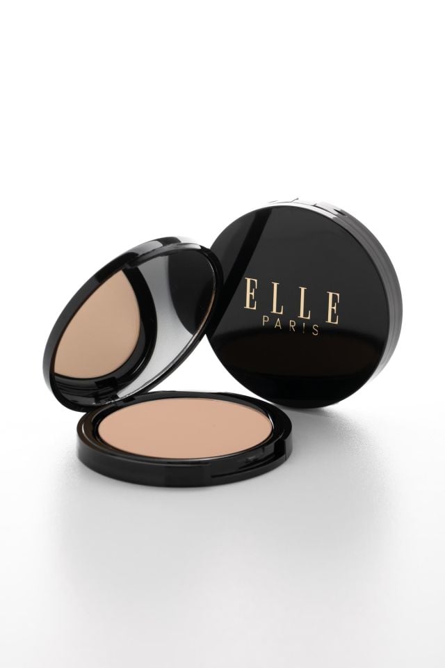 216024 - Elle Microfine Pressed Powder 612 – Porcelain Finish 12g -Neutral Sand 527