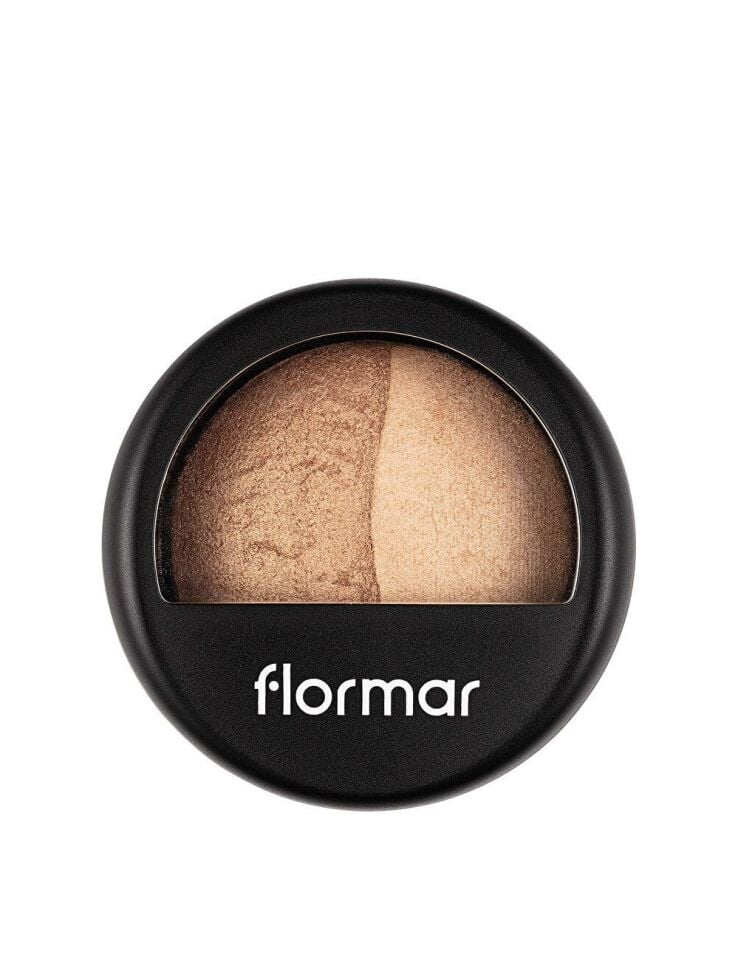 Flormar Terracotta Pudra 23 Işıltılı Dual Gold Pudra