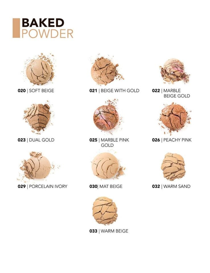 Flormar Terracotta Pudra 23 Işıltılı Dual Gold Pudra