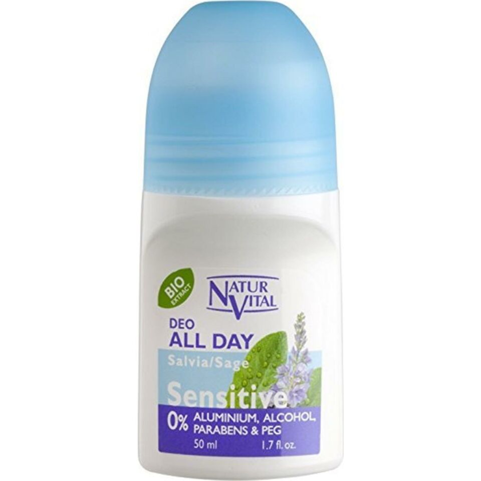 Natur Vital Roll On All Day Sensetive Lavanta 50 Ml