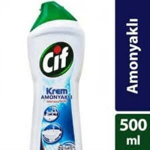 Cif Krem 500 Ml Amonyaklı Yüzey Temizleyici