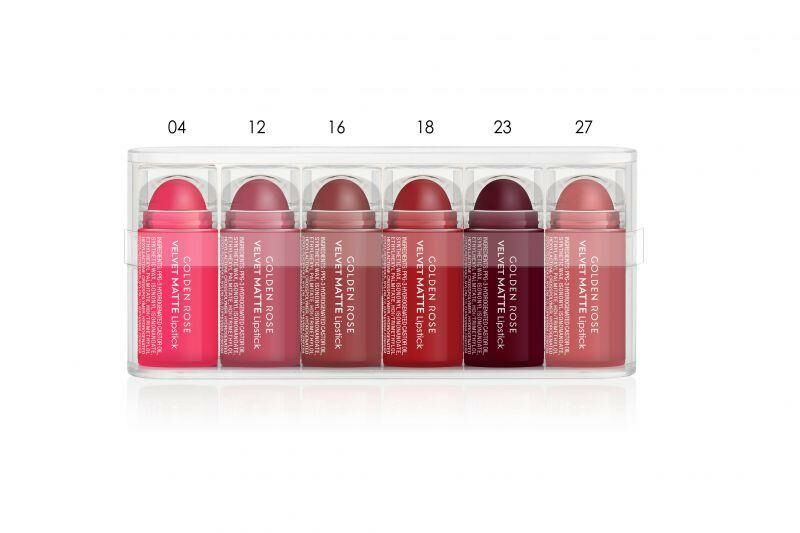 Golden Rose Velvet Lipstick Mini 6 Lı Kapsül Maxi No : 1