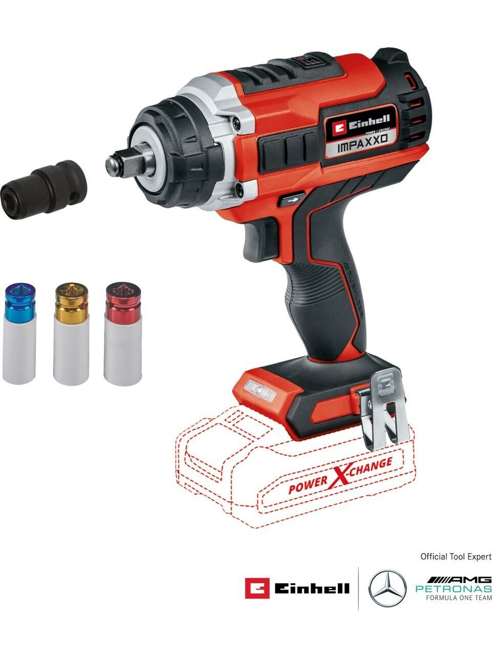 Einhell IMPAXXO 18/400 - Solo, Kömürsüz Akülü Darbeli Somun Sıkma