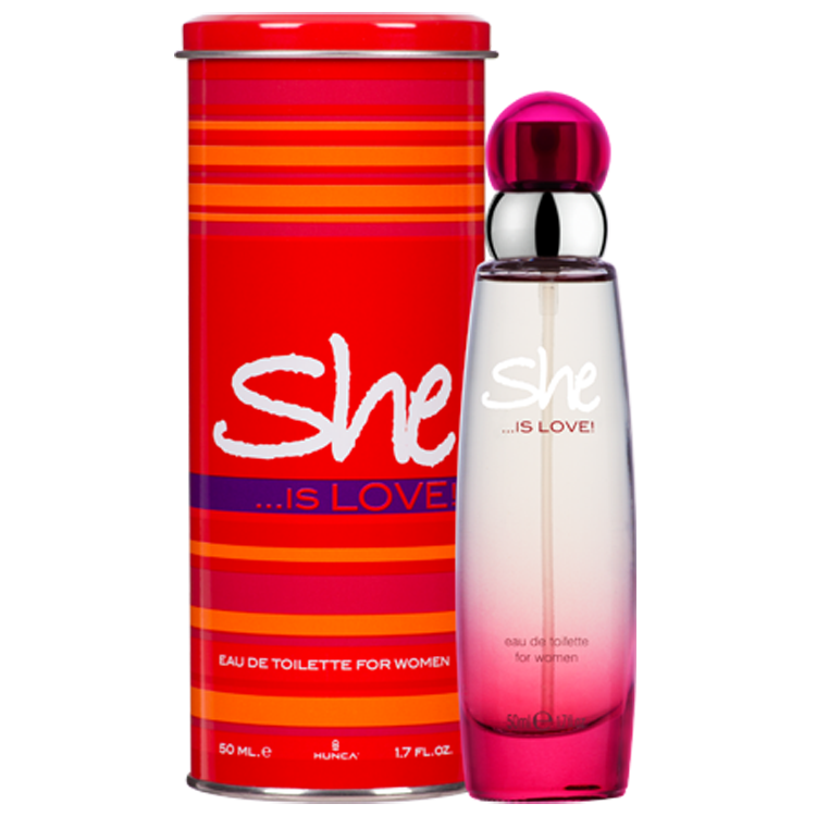 Hunca She Love Edt 50 ml Kadın Parfümü
