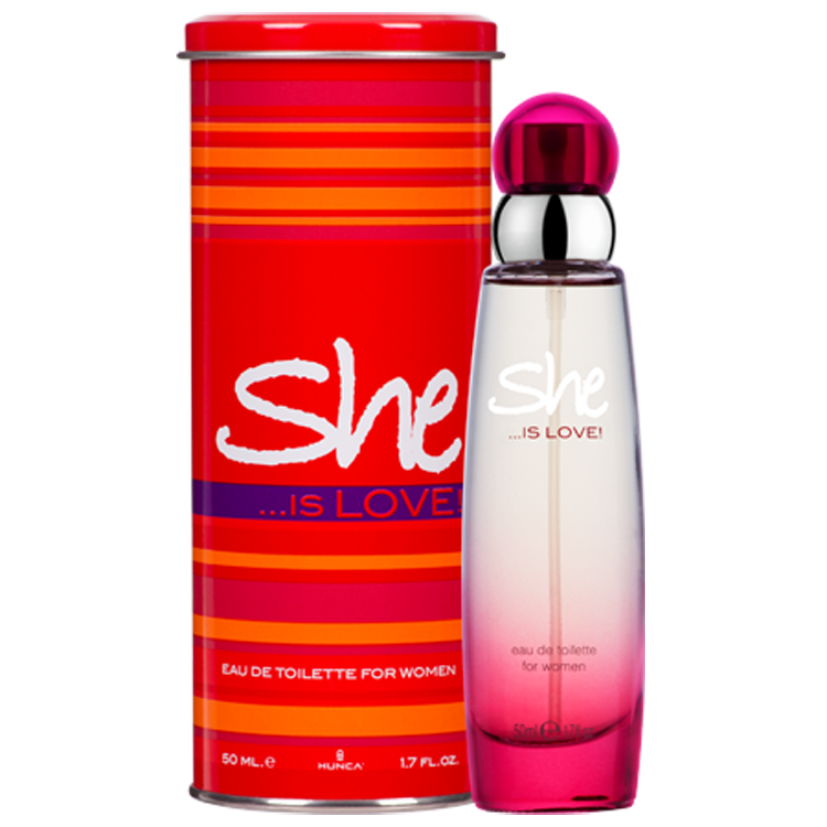 Hunca She Love Edt 50 ml Kadın Parfümü