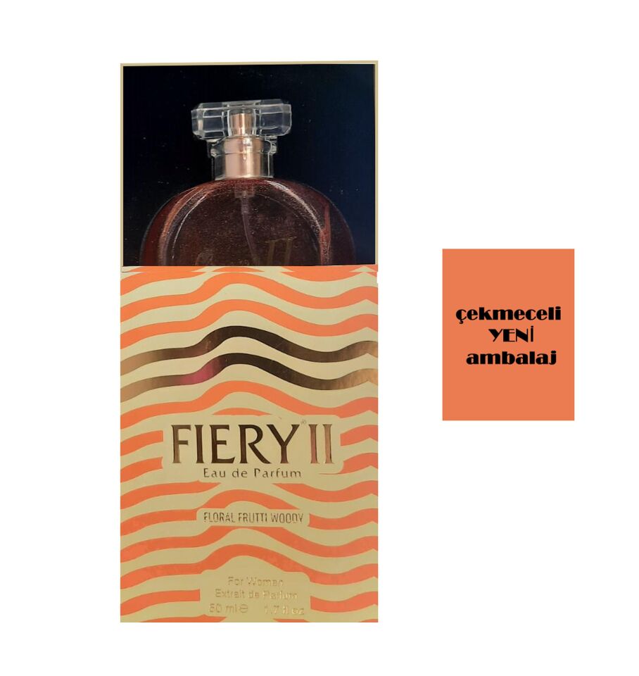 Akat Fiery 2 Extrait EDP 50 Ml Kadın Parfümü - Fiery II