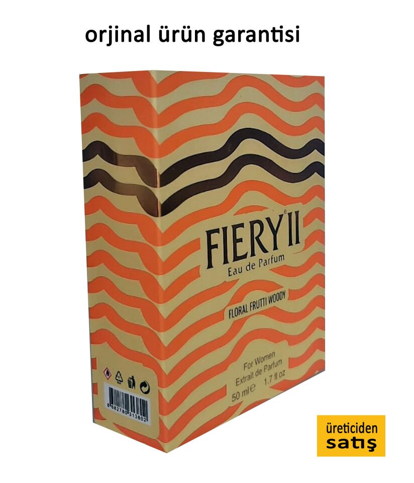 Akat Fiery 2 Extrait EDP 50 Ml Kadın Parfümü - Fiery II