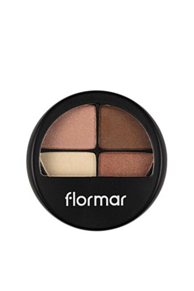 Flormar Quartet 4 lü Far Eye Shadow 401 Kahve Copper Dreams