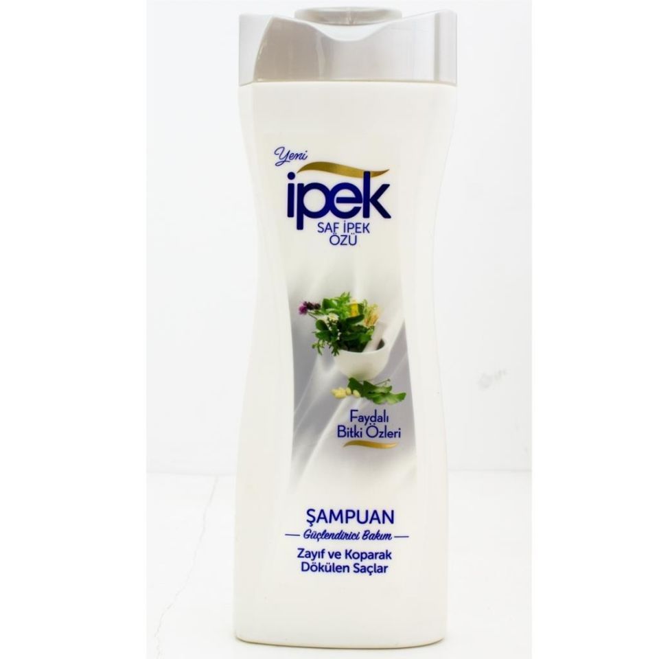 İpek Şampuan 600 ml Zayıf Ve Koparak Dökülen Saçlar Faydalı Bitki Özleri