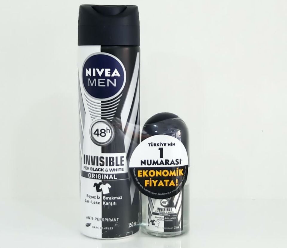 Nivea Deo Roll On 150 Ml + 25 Ml Bay Invisible