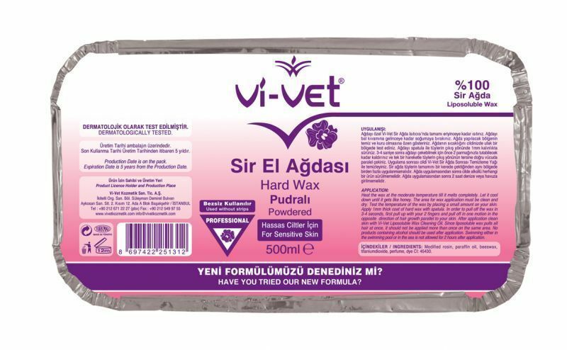 Vivet Sir Ağda Pudralı Kalıp Ağda 500 ml Pembe