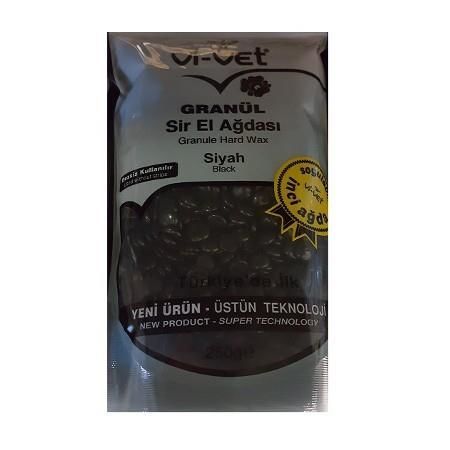 Vi-Vet Granül Sir Ağda 250ML Siyah Boncuk Ağda
