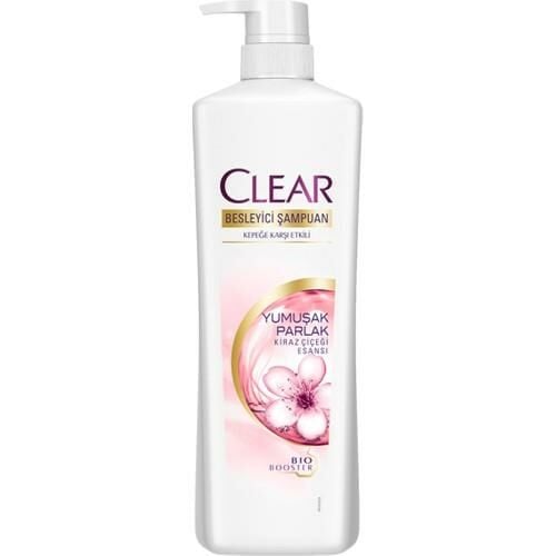 Clear Women Şampuan 800 Ml Yumuşak Parlak Pompalı