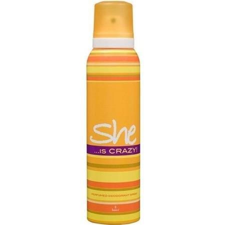 She Crazy Deodorant 150 ML Bayan Sprey