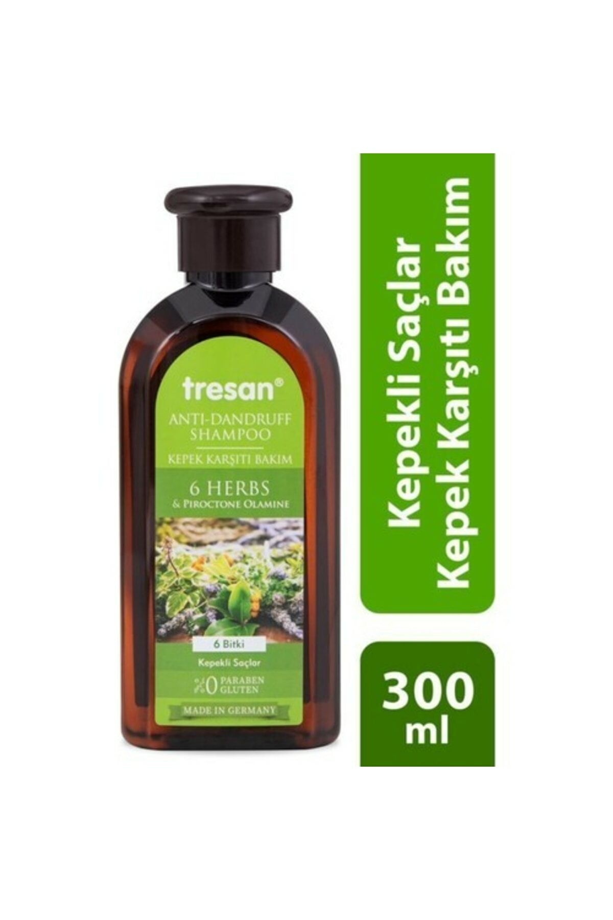 Tresan 6 Bitki Kepekli Saçlar İçin Şampuan 300 Ml