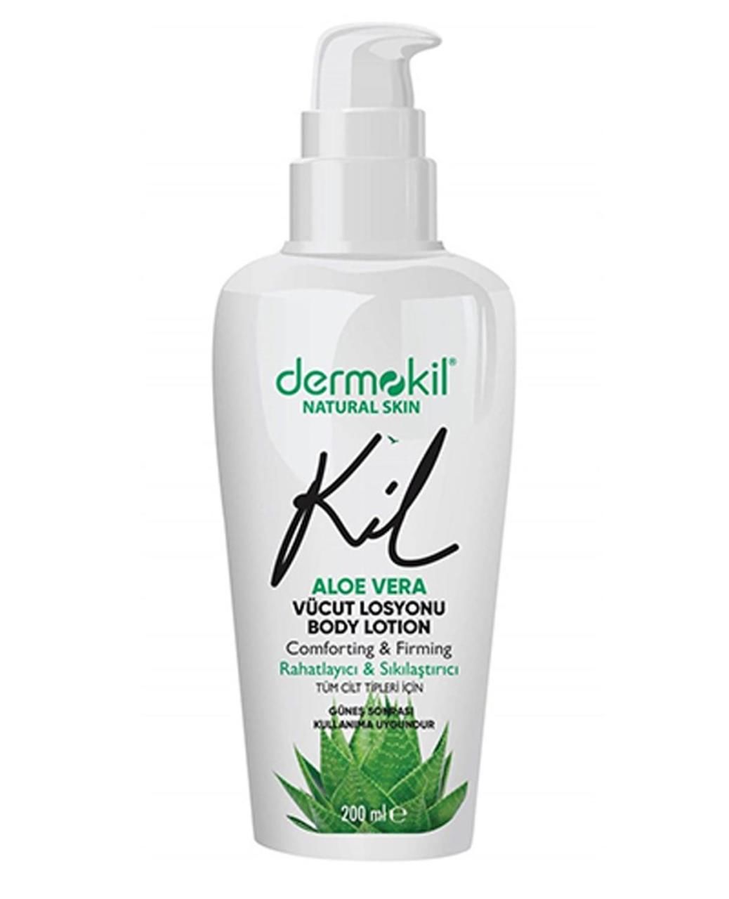 Dermokil Aloevera Rahatlatıcı ve Sıkılaştırıcı Vücut Losyonu 200 Ml