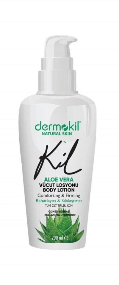 Dermokil Aloevera Rahatlatıcı ve Sıkılaştırıcı Vücut Losyonu 200 Ml