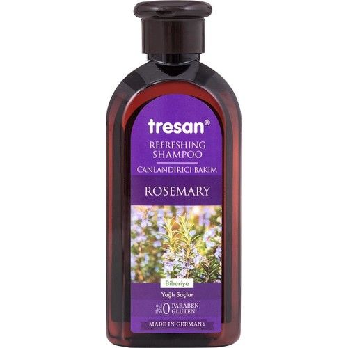 Tresan Canlandırıcı Biberiye Yağlı Saçlar İçin Şampuan 300 Ml