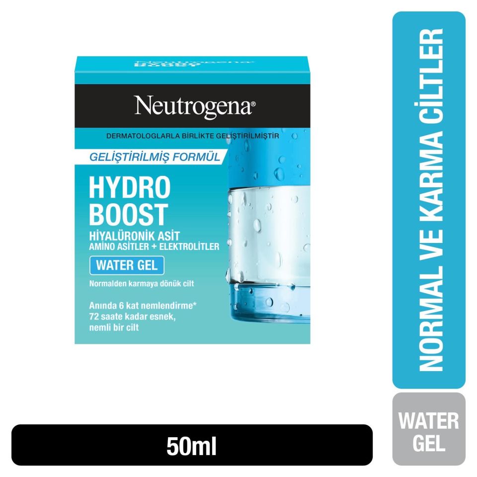 Neutrogena Hydro Boost Water Gel Krem Nemlendirici Normal ve Karma Ciltler için 50 ml