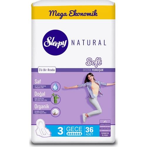 Sleepy Ped Soft Mega 36 Adet