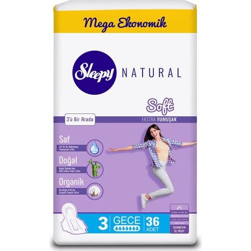 Sleepy Ped Soft Mega 36 Adet