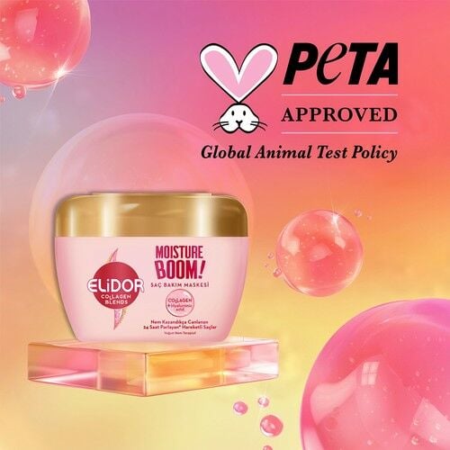 ElidorCollagen Blends Saç Bakım Maskesi Moisture Boom Yoğun Nem Terapisi 160 Ml
