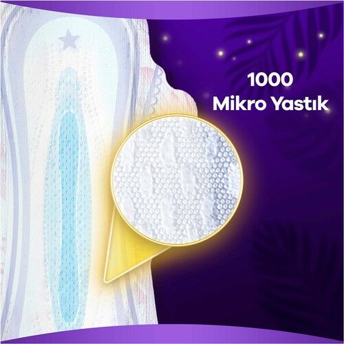 Orkid Platinum Gece Hijyenik Ped 14  lü  - No 4