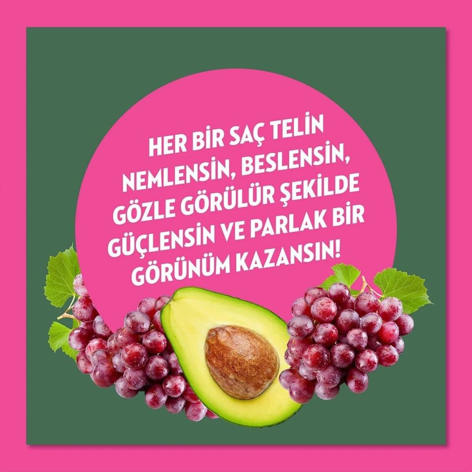Elidor Doğanın Enerjisi Kalın ve Gür Avokado ve Üzüm Çekirdeği Yağı Bakım Kremi 350 Ml