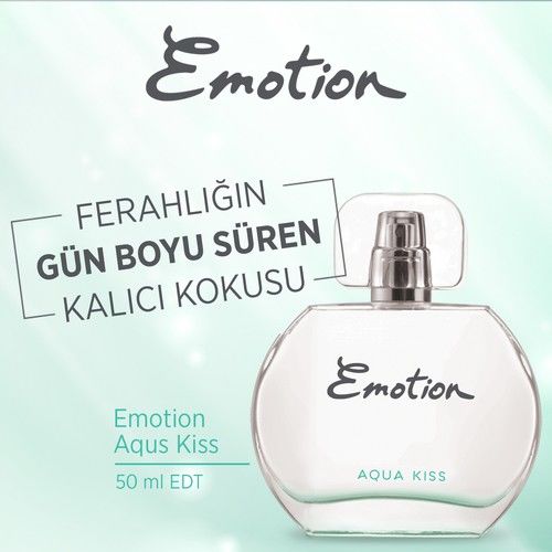 Emotion Aqua Kiss Edt 50 Ml Bayan Parfümü