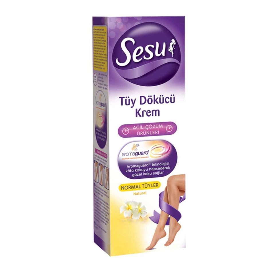 Sesu Tüy Dökücü Krem 100 ML Normal Tüyler