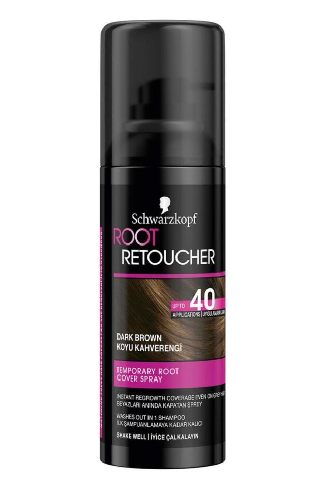 Schwarzkopf Saç Kapatıcı Root Retoucher Koyu Kahverengi 120 Ml
