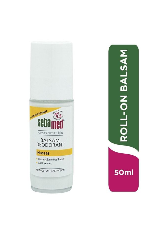 Sebamed Roll On Balsam 50 Ml Sensetive Alüminyum İçermeyen Yeni Ambalaj