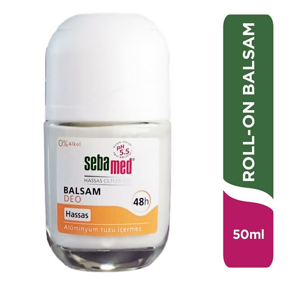 Sebamed Roll On Balsam 50 Ml Sensetive Alüminyum İçermeyen Yeni Ambalaj