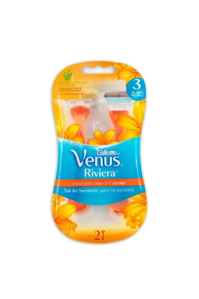 Venus Riviera Kullan At Kadın Tıraş Bıçağı 2 li
