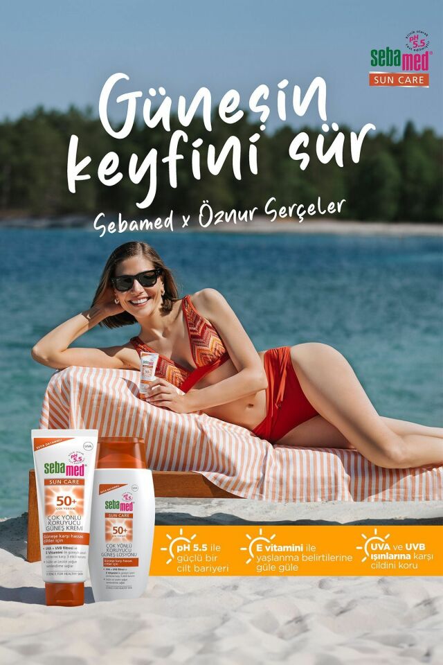 Sebamed Sun Care Suya Dayanıklı SPF 50+ Çok Yönlü Koruyucu Güneş Kremi 50 ml