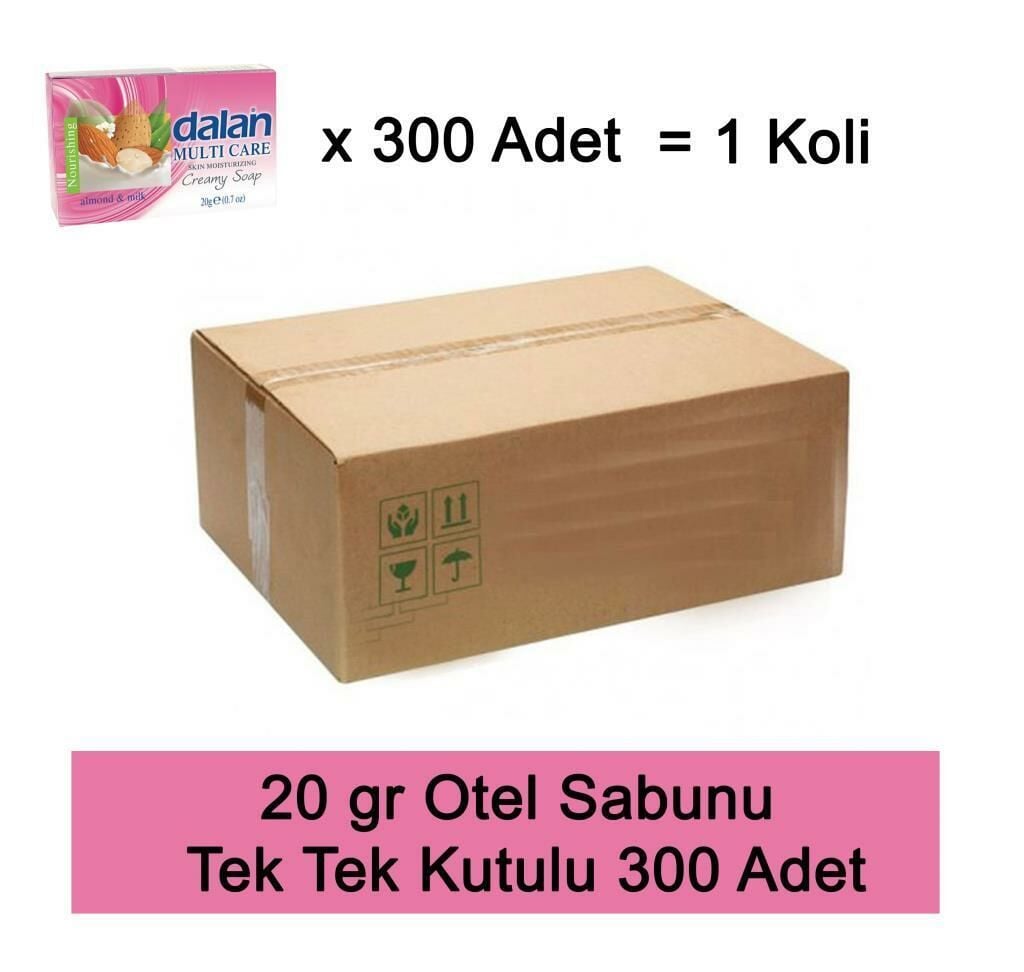 Dalan dOlive Kutulu Otel Sabunu Koli / 20 gr x 300 Adet /