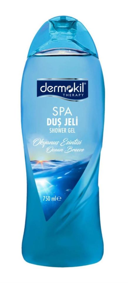 Dermokil 750 Ml Duş Jeli Kil Mineralleri Okyanus Esintici Sıkılaştırıcı