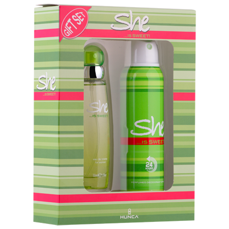She Sweet Hediye Seti 50 ml Edt + 150 ml Body Mist