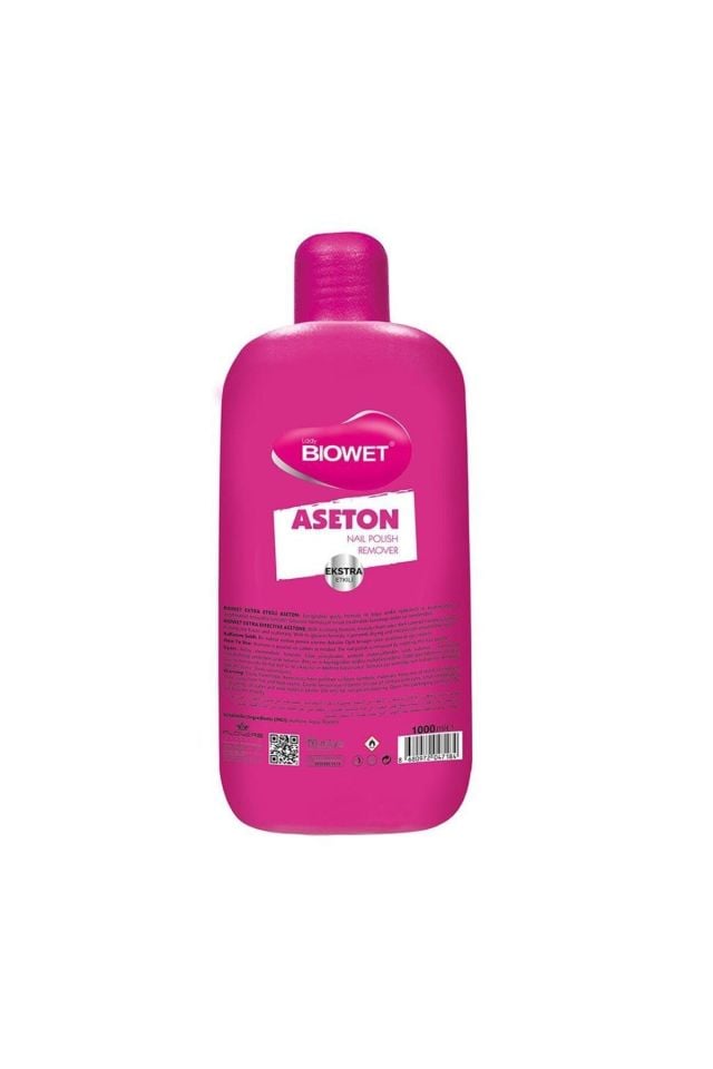 Biowet Aseton 1000 Ml - Extra Koyu Renklere Etkili